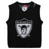 Mitchell & Ness Womens Raiders Crop Knit Sweater Vest | Official Raiders Womens Knit Cap Sale