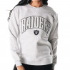 WOMENS RAIDERS LACE CREWNECK SWEATSHIRT