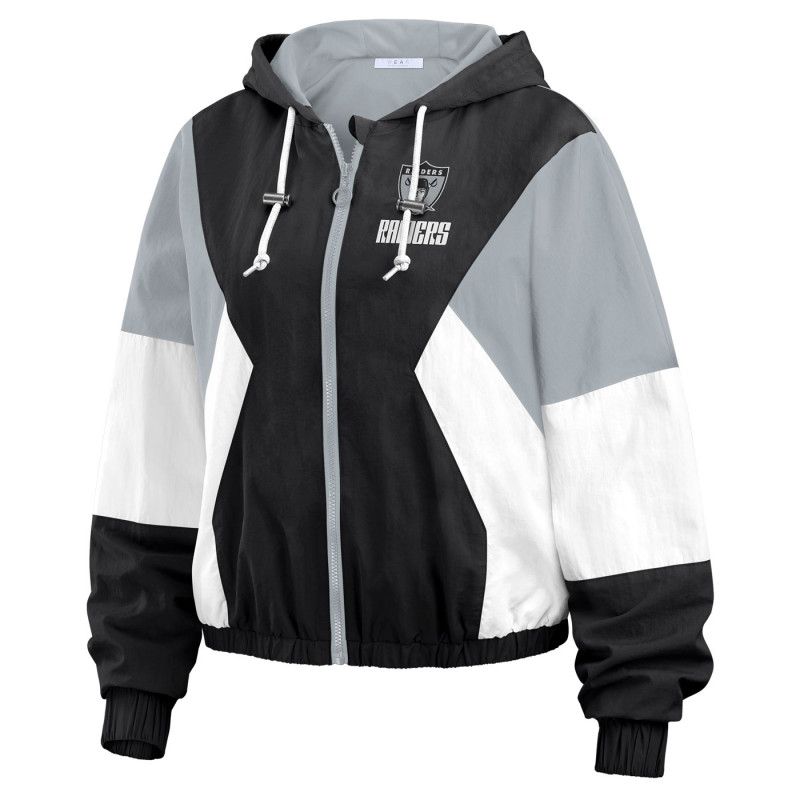 WEAR BY ERIN ANDREWS COLOR BLOCK WINDBREAKER