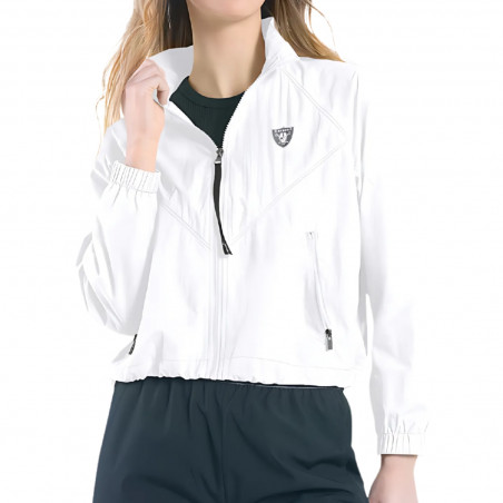 DKNY WOMENS RAIDERS LUCY WINDBREAKER JACKET
