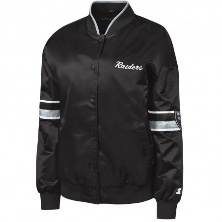 STARTER WOMENS RAIDERS HURRY UP OFFENSE JACKET