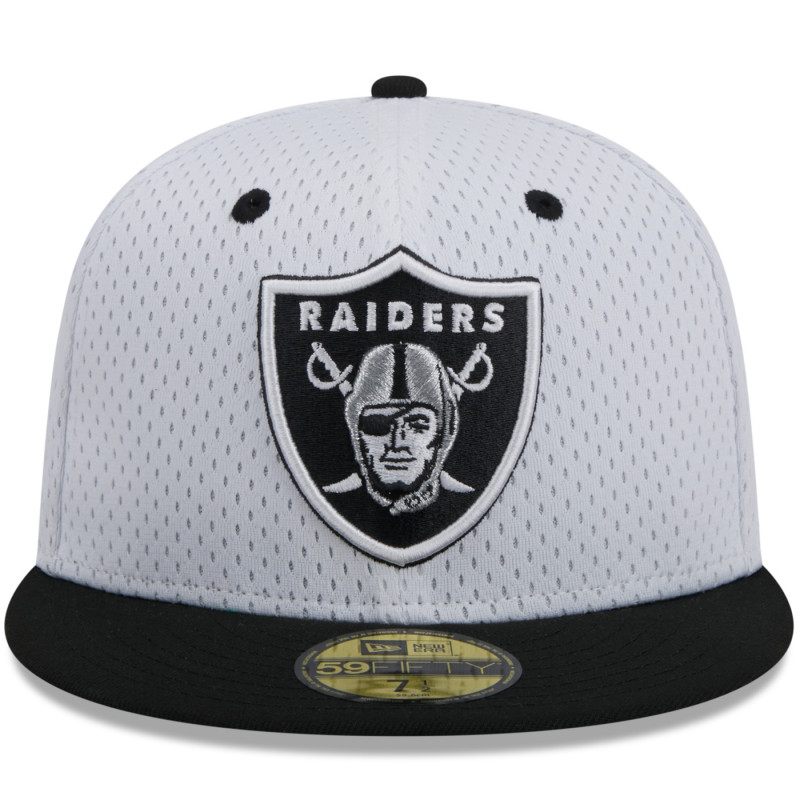 NEW ERA LAS VEGAS RAIDERS 59FIFTY JERSEY MESH CAP
