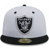 NEW ERA LAS VEGAS RAIDERS 59FIFTY JERSEY MESH CAP