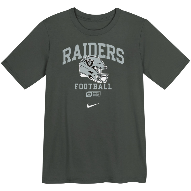 NIKE JUVENILE RAIDERS HELMET ESSENTIAL TEE