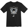 NIKE JUVENILE RAIDERS LOGO ESSENTIAL TEE