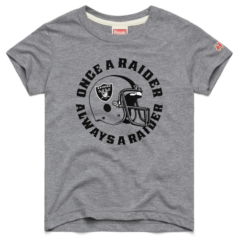 HOMAGE YOUTH ONCE A RAIDER ALWAYS A RAIDER TEE
