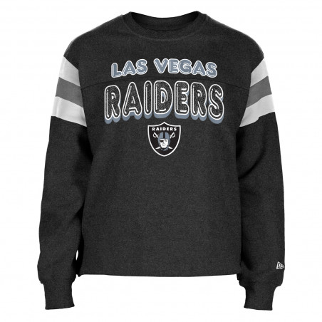NEW ERA GIRLS YOUTH LAS VEGAS RAIDERS CREWNECK SWEATSHIRT