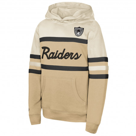 MITCHELL & NESS RAIDERS YOUTH HEAD COACH HOODIE