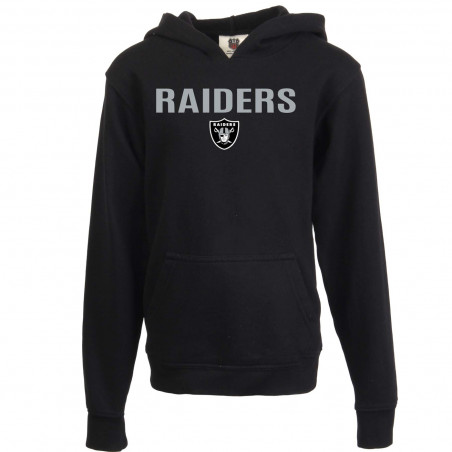 RAIDERS JUVENILE ORGANIC FLEECE HOODIE