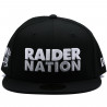 NEW ERA 59FIFTY RAIDER NATION CAP
