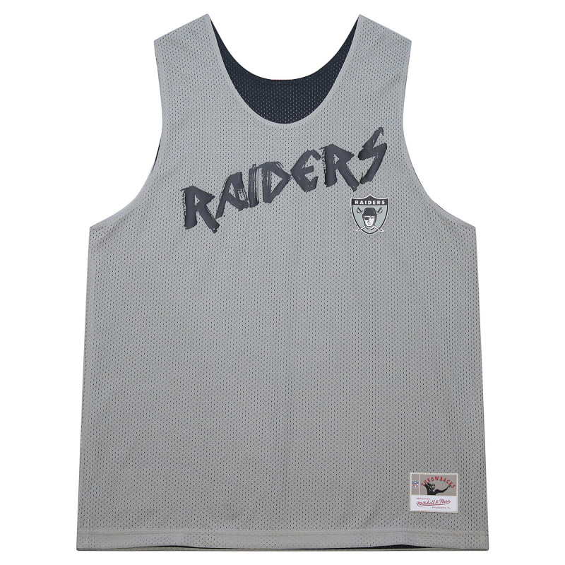 MITCHELL & NESS OAKLAND RAIDERS TEAM GLORY REVERSIBLE MESH TANK