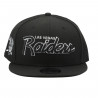 NEW ERA 9FIFTY LAS VEGAS RAIDERS BLACK SCRIPT CAP