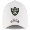 NEW ERA RAIDERS 39THIRTY SHIELD LOGO CAP
