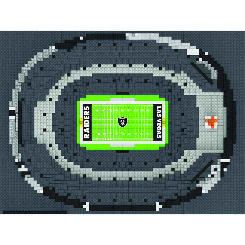 RAIDERS ALLEGIANT STADIUM 3D BRXLZ