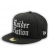 NEW ERA 59FIFTY RAIDER NATION OLE ENGLISH 2.0 CAP