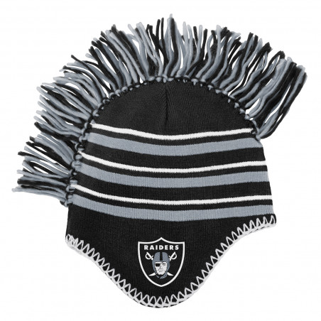 INFANT RAIDERS STRIPE MOHAWK KNIT CAP