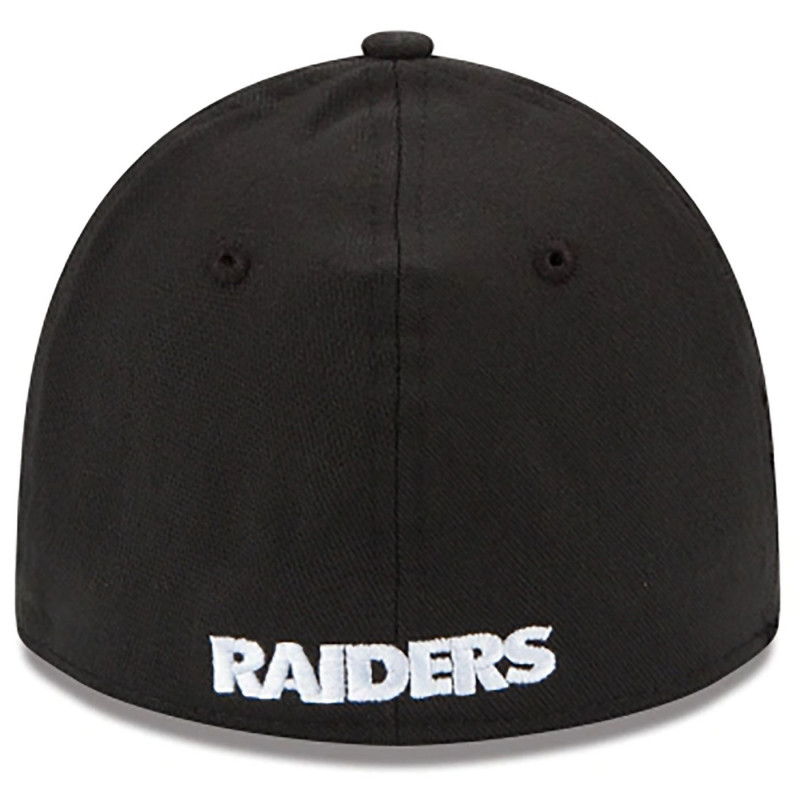 NEW ERA RAIDERS 39THIRTY SHIELD LOGO CAP