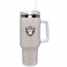 RAIDERS 46OZ BLING QUENCHER BOTTLE