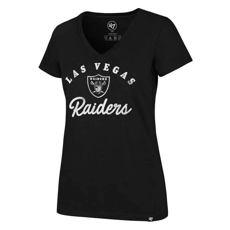 '47 WOMENS LAS VEGAS RAIDERS SPIRIT SCRIPT RIVAL TEE