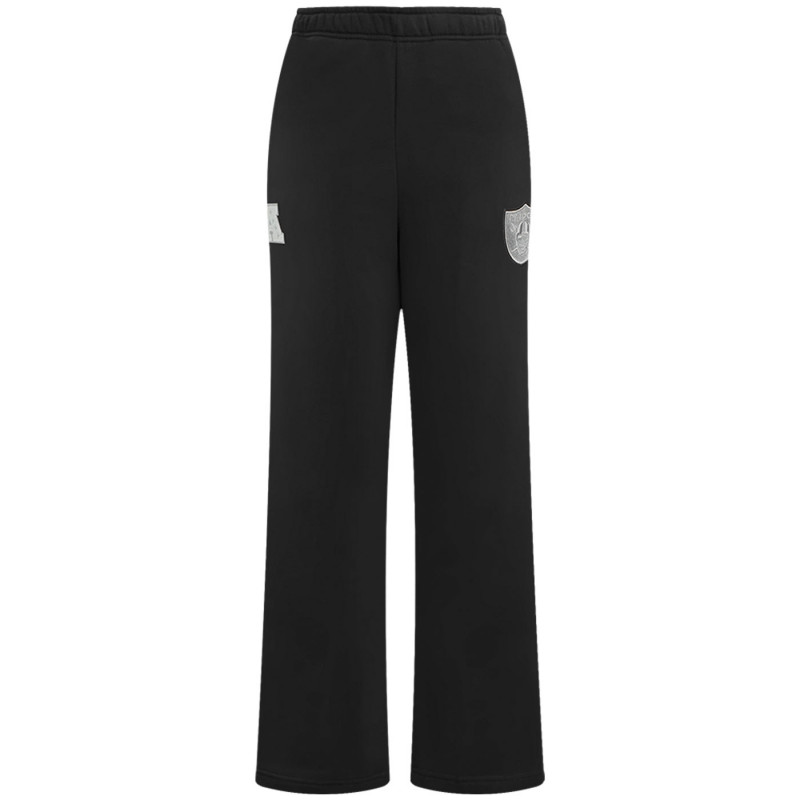PRO STANDARD RAIDERS SILVER & BLACK STRAIGHT LEG PANTS