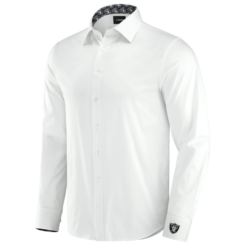 J. PALMER RAIDERS MOTION STRETCH BUTTON UP SHIRT