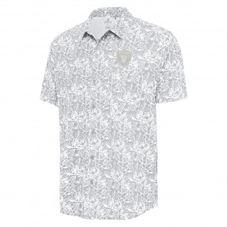 ANTIGUA RAIDERS RESORT BUTTON UP SHIRT