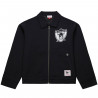 Mitchell & Ness Oakland Raiders Beautiful Chaos Workmen Jacket | Official Oakland Raiders Jacket Sale