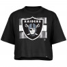 NEW ERA WOMENS OVERSIZED CROPPED BOXY TEE