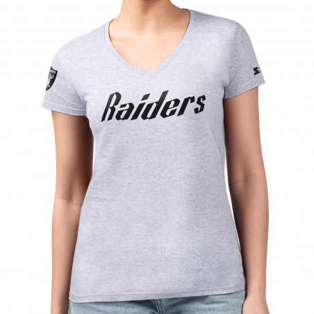 STARTER WOMENS HERITAGE GRAY WORDMARK TEE