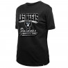 NEW ERA WOMENS LAS VEGAS RAIDERS GAMEDAY FOIL TEE