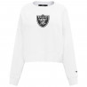 PRO STANDARD RAIDERS WOMENS WINGSPAN 2.0 FLEECE CREWNECK SWEATSHIRT