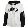 '47 WOMENS RIPLEY COLOR BLOCKED FULL ZIP HOODIE
