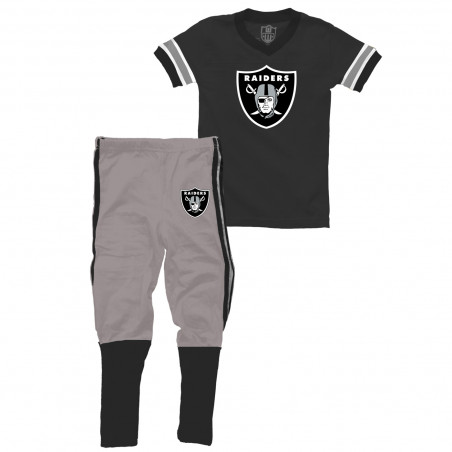 RAIDERS YOUTH FOOTBALL PAJAMA SET