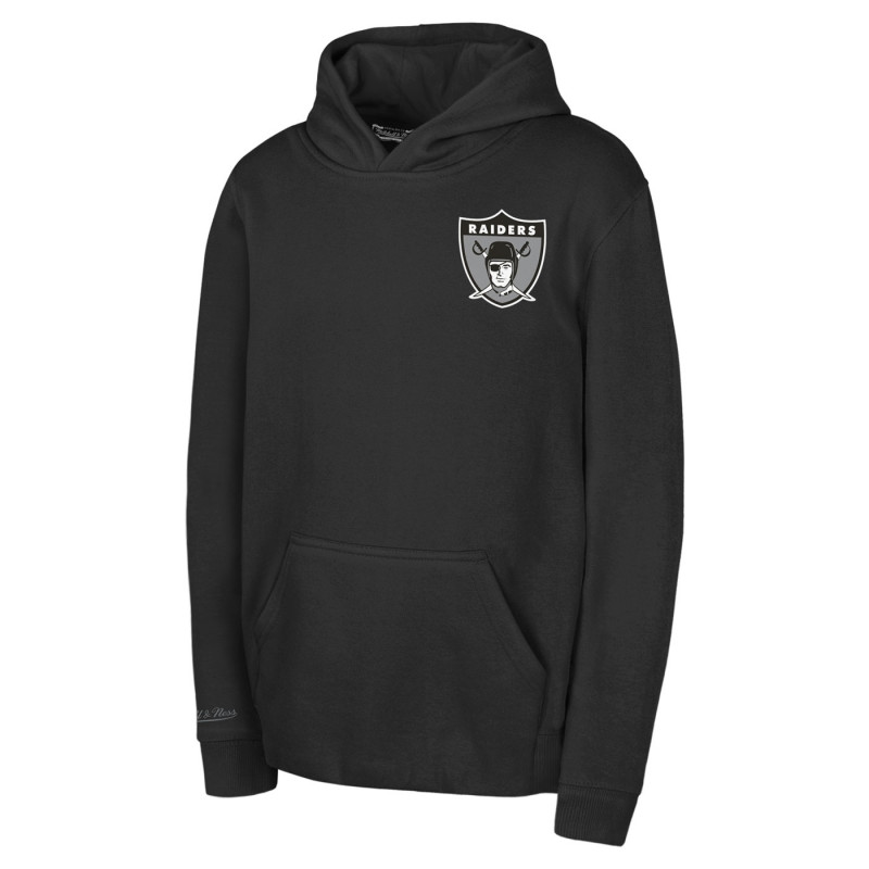 MITCHELL & NESS RAIDERS YOUTH 90'S POSTER HOODIE