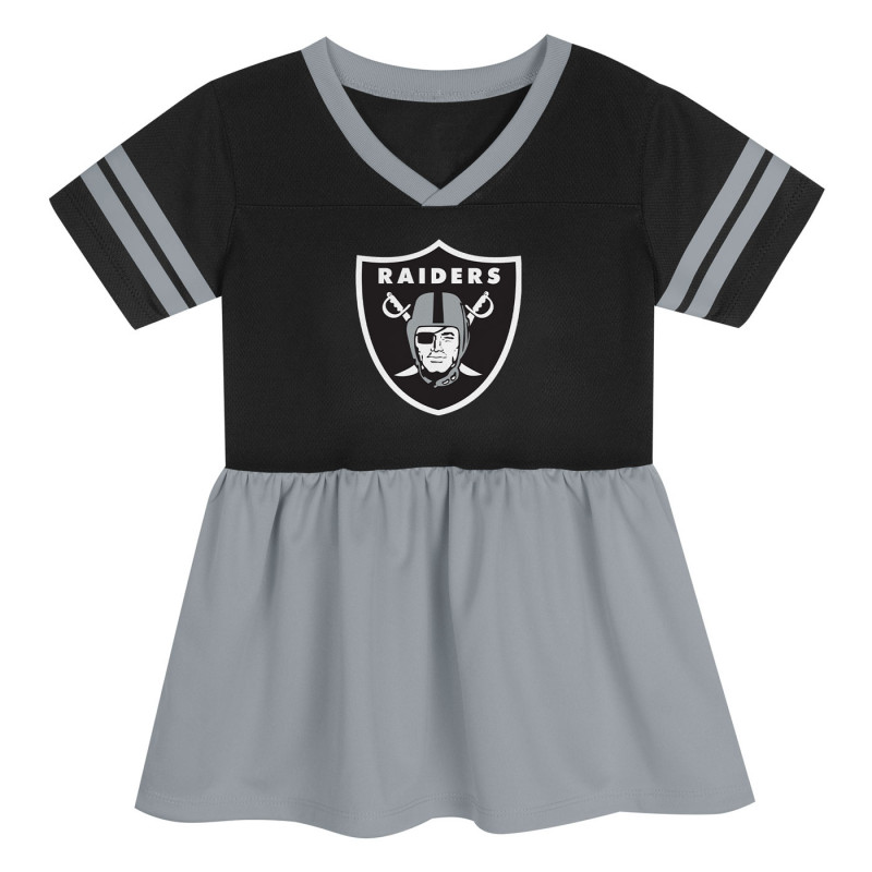 GIRLS INFANT RAIDERS STADIUM LIGHTS CHEER DRESS