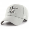 '47 RAIDERS SILVER PIRATE MVP CAP