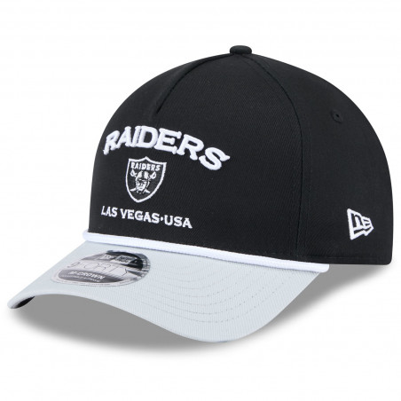 NEW ERA LAS VEGAS RAIDERS 9FORTY TWO TONE ROPE CAP