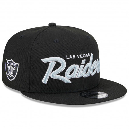 NEW ERA LAS VEGAS RAIDERS 9FIFTY EVERGREEN SCRIPT CAP