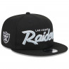 NEW ERA LAS VEGAS RAIDERS 9FIFTY EVERGREEN SCRIPT CAP