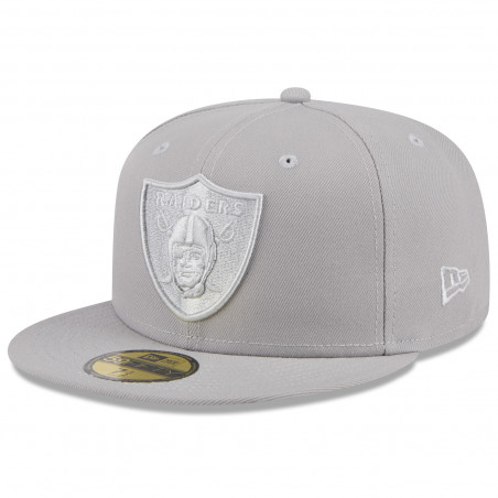 NEW ERA RAIDERS 59FIFTY TONAL SHIELD CAP