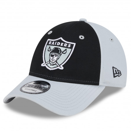 NEW ERA 9FORTY 4TH DOWN BLACK & GRAY 2T CAP
