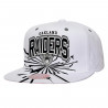 Mitchell & Ness Oakland Raiders Aftershock Snapback Cap | Official Oakland Raiders Snapback Cap Sale