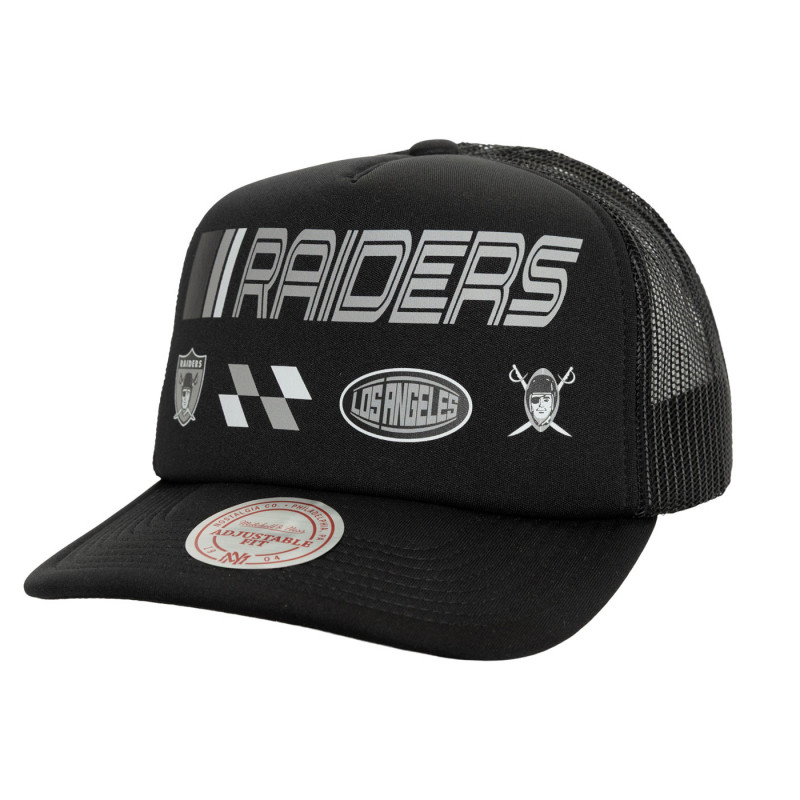 MITCHELL & NESS LOS ANGELES RAIDERS SPEEDWAY TRUCKER CAP