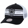 MITCHELL & NESS SIDELINE RAIDER NATION TRUCKER CAP