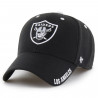 '47 LOS ANGELES RAIDERS BLACK DEFROST MVP CAP