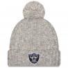 NEW ERA WOMENS RAIDERS SHIMMER KNIT CAP