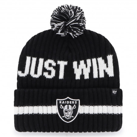 '47 RAIDERS JUST WIN BABY BERING CUFF KNIT CAP