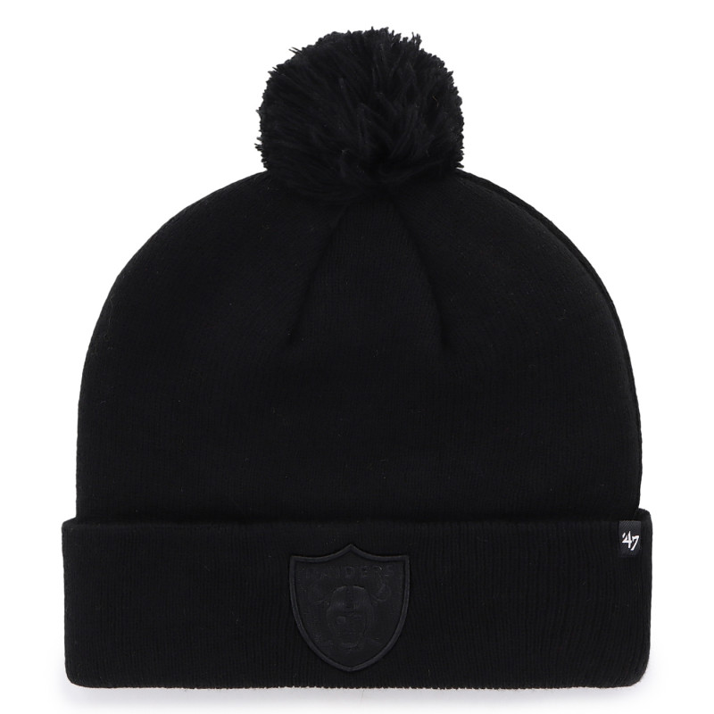 '47 RAIDERS TONAL SHIELD BREAKAWAY CUFF KNIT CAP