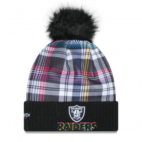NEW ERA RAIDERS 2024 CRUCIAL CATCH WOMENS KNIT CAP