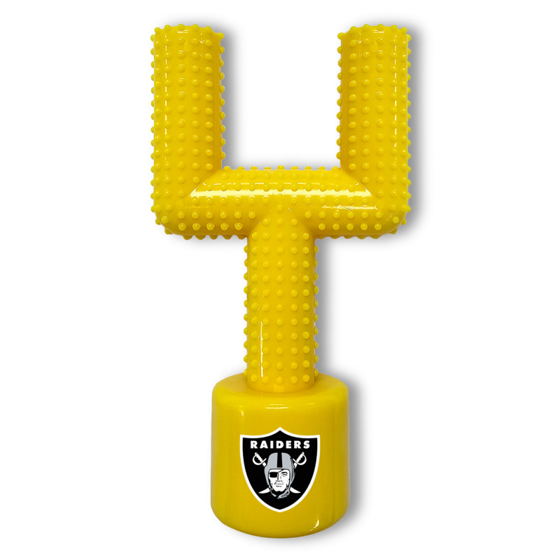 RAIDERS GOALPOST PET CHEW TOY